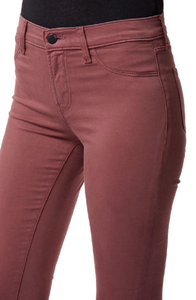 Shop J Brand 485 Mid Rise Skinny Jeans In Madame