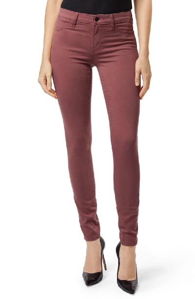 Shop J Brand 485 Mid Rise Skinny Jeans In Madame