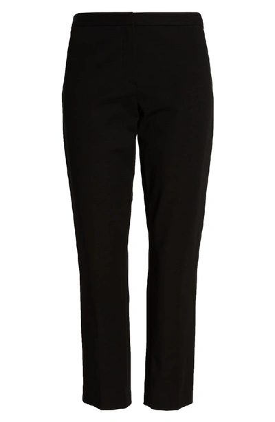 Shop Theory Classic Stretch Cotton Skinny Pants In Black