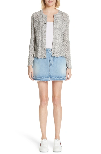 Shop Marc Jacobs Denim Miniskirt In Vintage Indigo