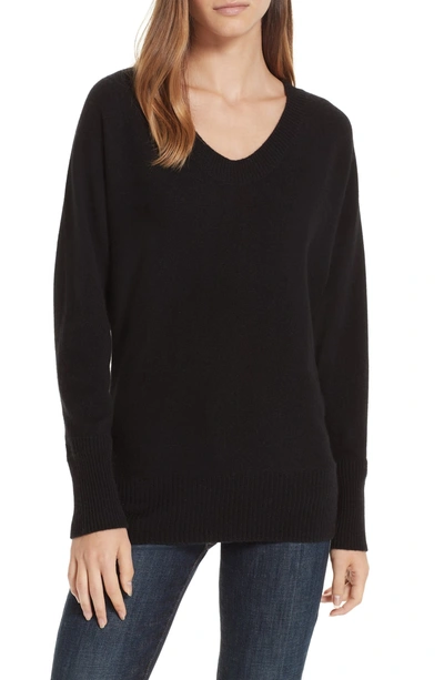 Shop Brochu Walker Fona Cashmere Sweater In Black Onyx