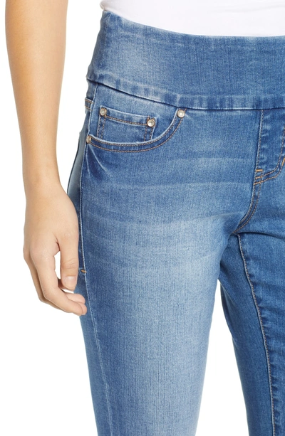 Shop Jag Jeans Nora Pull-on Skinny Jeans In Authentic Blue