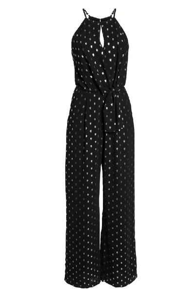 Shop Adelyn Rae Keane Jumpsuit In Black-gold