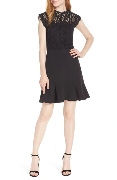 Shop Heartloom Hadley Fit & Flare Dress In Black