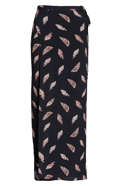 Shop Vix Swimwear Seychelles Lee Cover-up Skirt In Black