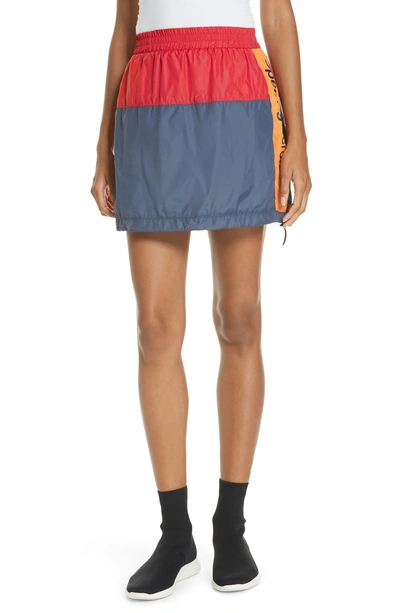 Shop Opening Ceremony Warm-up Skirt In Collegiate Navy Multi