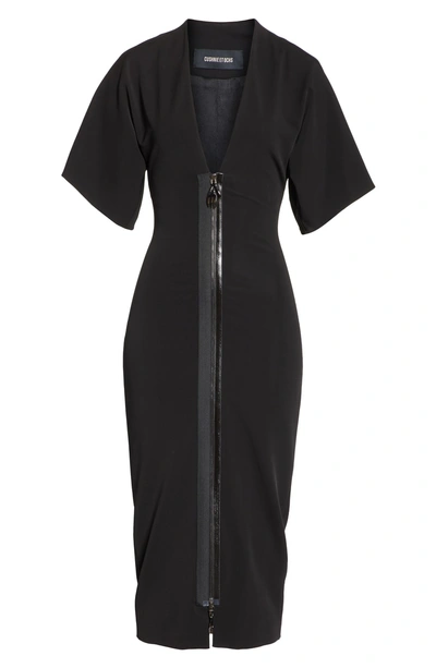 Shop Cushnie Et Ochs Et Ochs Kimono Sleeve Dress In Black