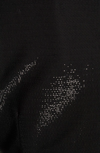 Shop Jonathan Simkhai Metallic Knit Dress In Black
