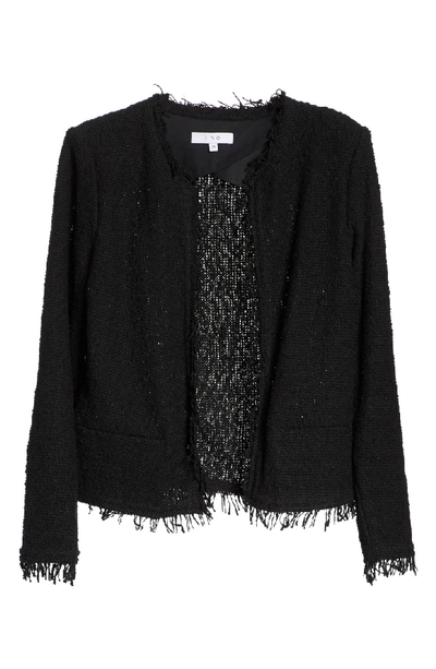 Iro Sorayan Tweed Jacket In Black | ModeSens