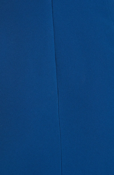 Shop Jason Wu Stretch Cady Dress In Sapphire Blue