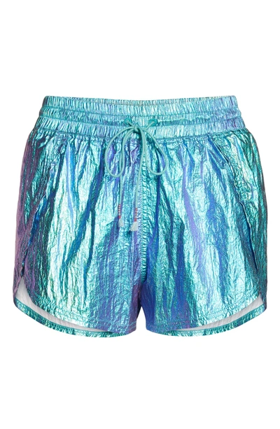 Shop Free People Movement Windjammer Shorts In Green