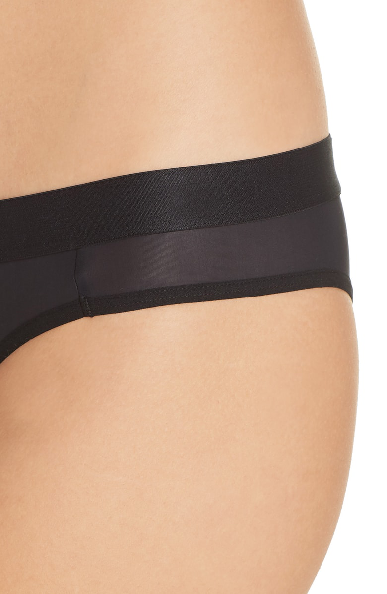 Negative Underwear Silky Semisheer Brief In Black ModeSens