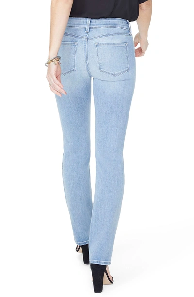 Shop Nydj Marilyn High Waist Stretch Straight Leg Jeans In Dreamstate