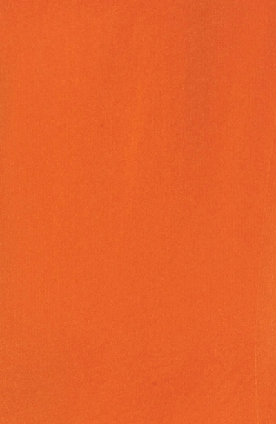 Shop Nsr Sofia Short Sleeve Sheath Dress In Orange