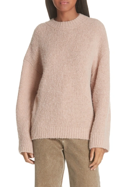 Shop Nanushka Tuesday Wool & Alpaca Blend Sweater In Blush