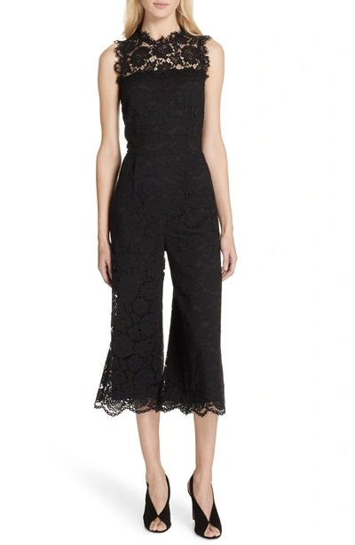 Kate Spade Dashing Beauty Poppy Lace Jumpsuit In Black | ModeSens