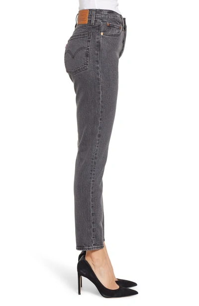 Shop Levi's Wedgie Icon Fit High Waist Ankle Jeans In Bite My Dust