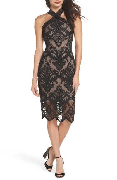 Shop Bronx And Banco Notre Dame Cocktail Dress In Black
