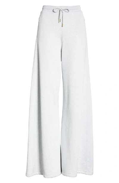 Shop Opening Ceremony Satin Face Pants In Heather Grey