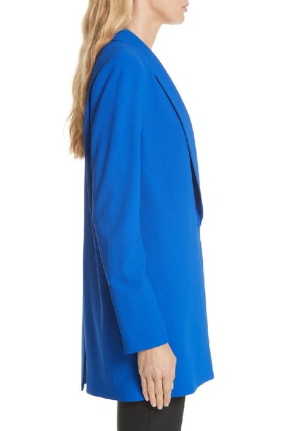 Shop Alice And Olivia Jace Oversize Blazer In Cobalt