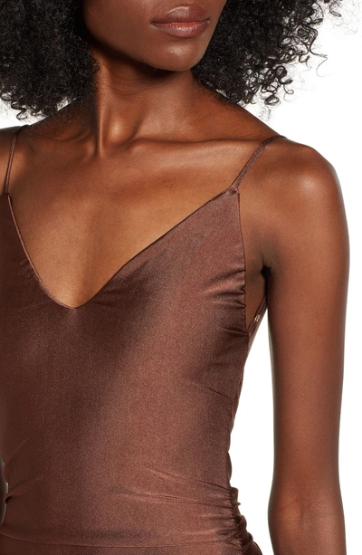 Shop Tiger Mist Ally Dress In Chocolate
