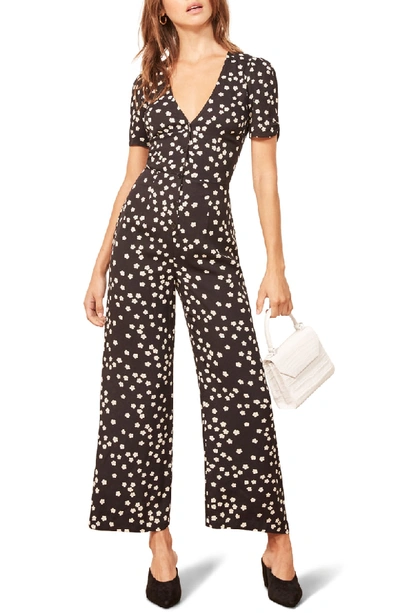 Shop Reformation France Jumpsuit In Garland