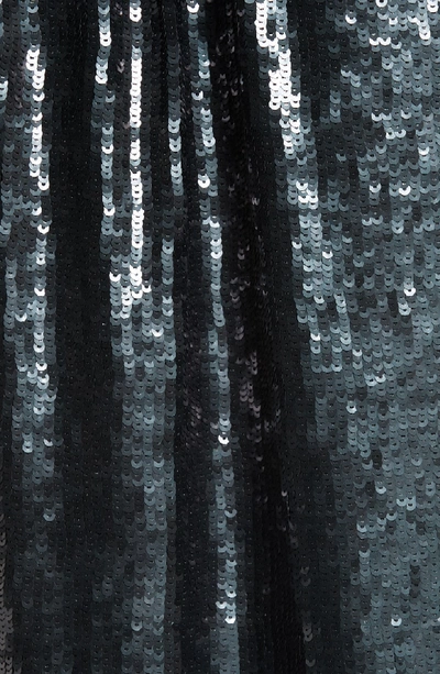 Joie Kyria B Sequin Midi Dress In Caviar ModeSens