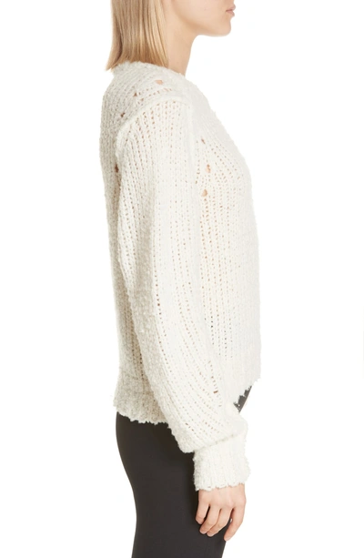 Shop Rag & Bone Arizona Merino Wool Sweater In Ivory