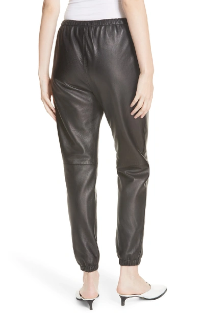 Shop 3.1 Phillip Lim / フィリップ リム Leather Track Pants In Black