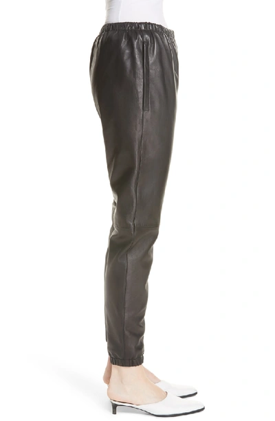 Shop 3.1 Phillip Lim / フィリップ リム Leather Track Pants In Black