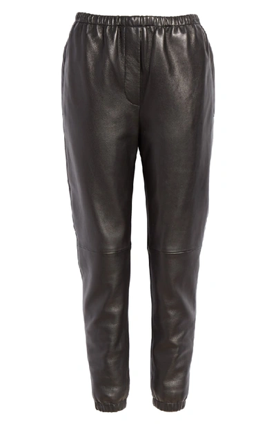 Shop 3.1 Phillip Lim / フィリップ リム Leather Track Pants In Black