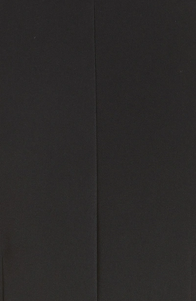 Shop Cushnie Et Ochs Et Ochs Nisa Two-tone Asymmetrical Fringe Dress In Black/ White