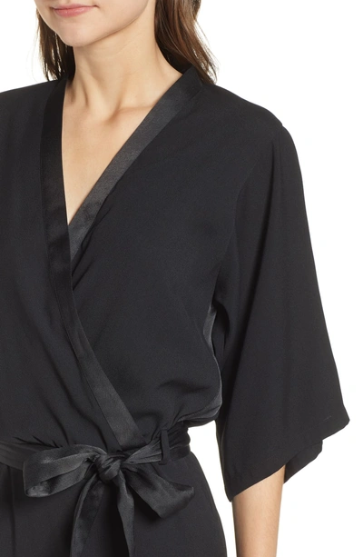 Scotch & Soda Kimono Dress In Black | ModeSens