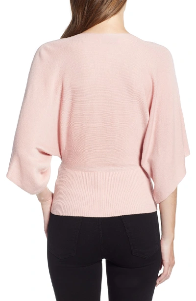 Shop Bailey44 Eye In The Sky Sweater In Cherry Blossom