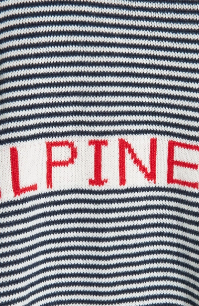 Shop The Great Alpine Ski Sweater In Multi Stripe