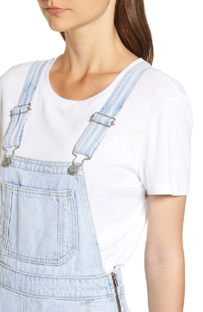 Shop Levi's Mom Ankle Denim Overalls In Donna Martin