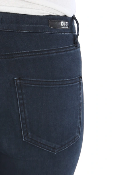 Shop Kut From The Kloth Mia High Waist Skinny Jeans In Premier W/ Euro Base Wash