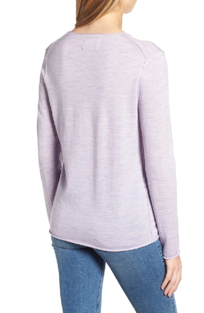 Shop Zadig & Voltaire Gwendal Bis Wool Sweater In Parme