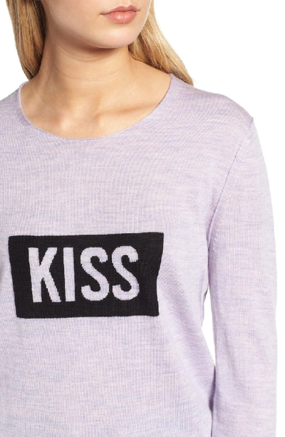 Shop Zadig & Voltaire Gwendal Bis Wool Sweater In Parme
