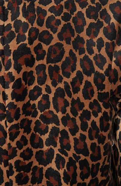 Shop A.l.c Mercer Marina Leopard Print Jacket In Natural