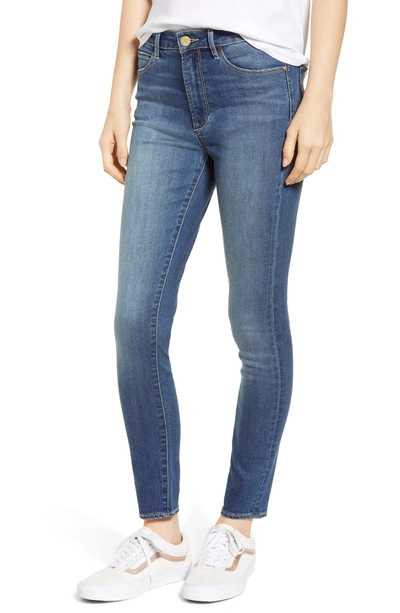 Shop Articles Of Society Heather High Waist Ankle Skinny Jeans In Stony Hill