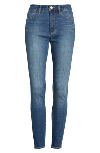 Shop Articles Of Society Heather High Waist Ankle Skinny Jeans In Stony Hill