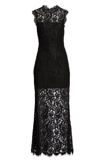 Shop Bb Dakota Lace Maxi Dress In Black
