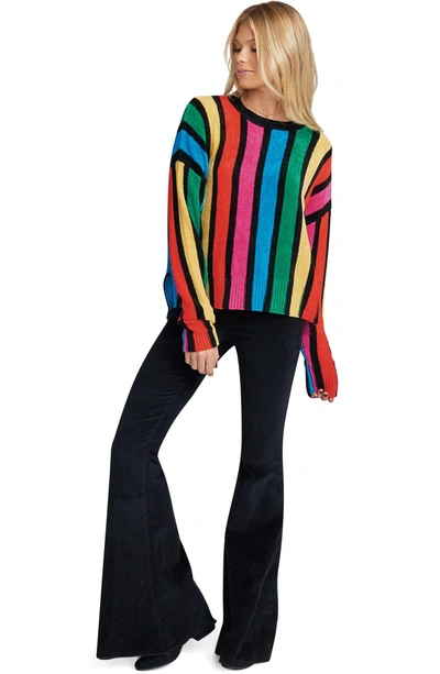 Shop Show Me Your Mumu Rainbow Parade Pleat Sweater