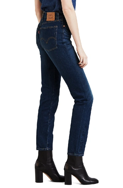 Shop Levi's Wedgie Icon Fit High Waist Crop Jeans In Authentic Favorite