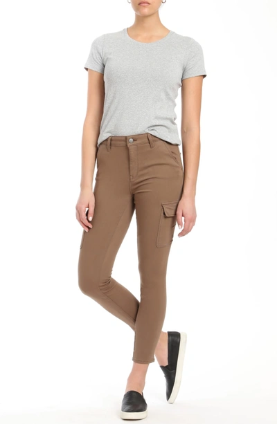 Shop Mavi Jeans Arina Crop Khaki Twill Pants