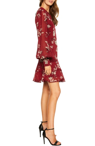 Shop Bardot Tammy Floral Dress In Boysenberry Floral