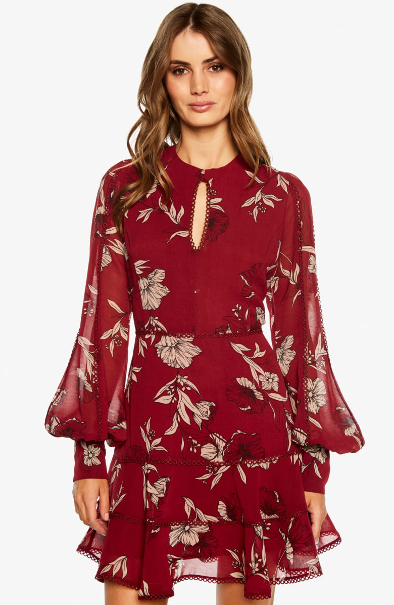 bardot tammy floral dress