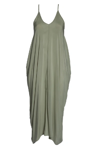 Shop Elan Cover-up Maxi Dress In Sage