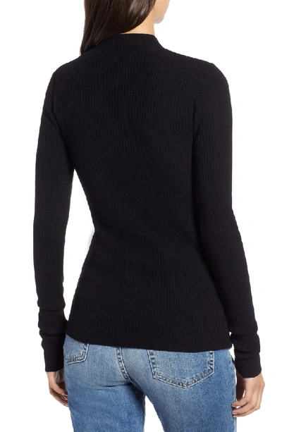 Shop Ag Quinton Knit Sweater In True Black